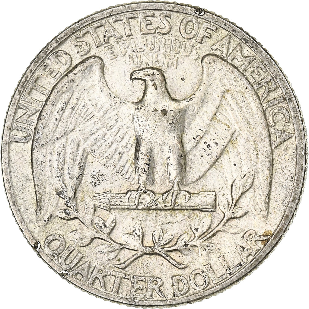 Verenigde Staten, Quarter, Washington Quarter, 1944, Philadelphia, Zilver, ZF