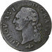 France, Louis XVI, Sol, Sol ou sou, 1788, Lyon, Copper, VF(30-35), KM:578.5