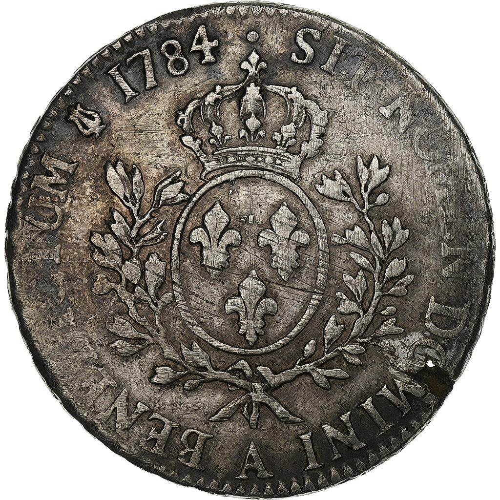 Frankreich, Louis XVI, Ecu, Écu aux branches d'olivier, 1784, Paris, Silber