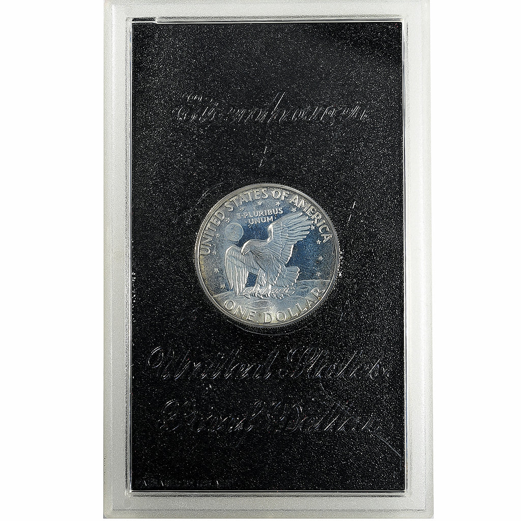 United States, Dollar, Eisenhower Dollar, 1971, San Francisco, Silver