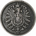 GERMANIA - IMPERO, Wilhelm I, Mark, 1874, Berlin, Argento, MB+, KM:7
