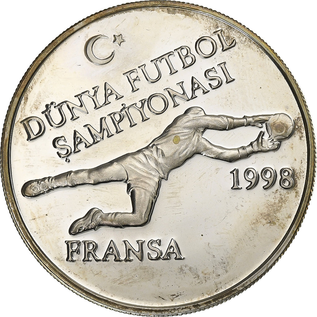 Turquie, 750000 Lira, 1996, Qustantiniyah, Argent, SUP+, KM:1063