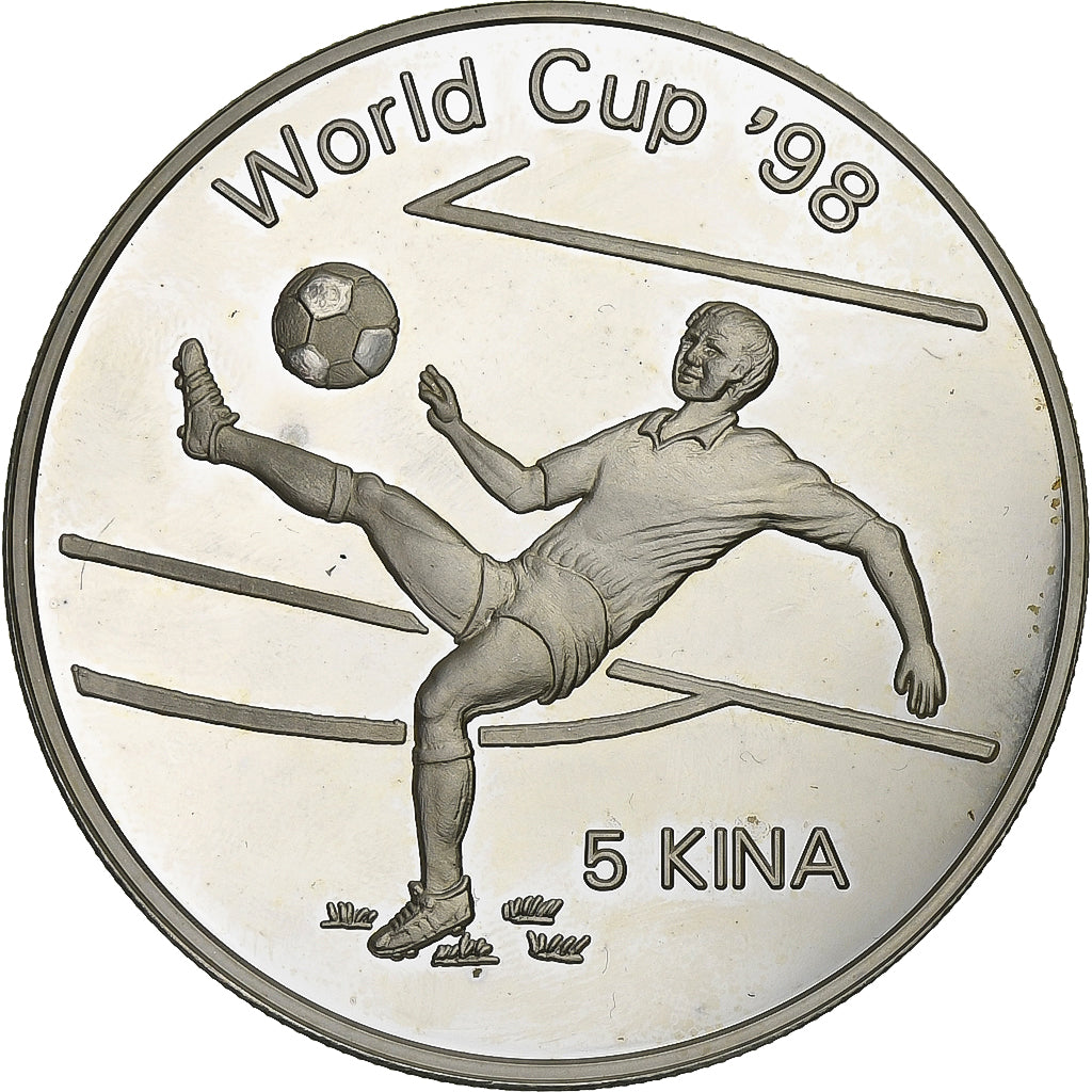 Papouasie-Nouvelle-Guinée, 5 Kina, 1997, Argent, SPL