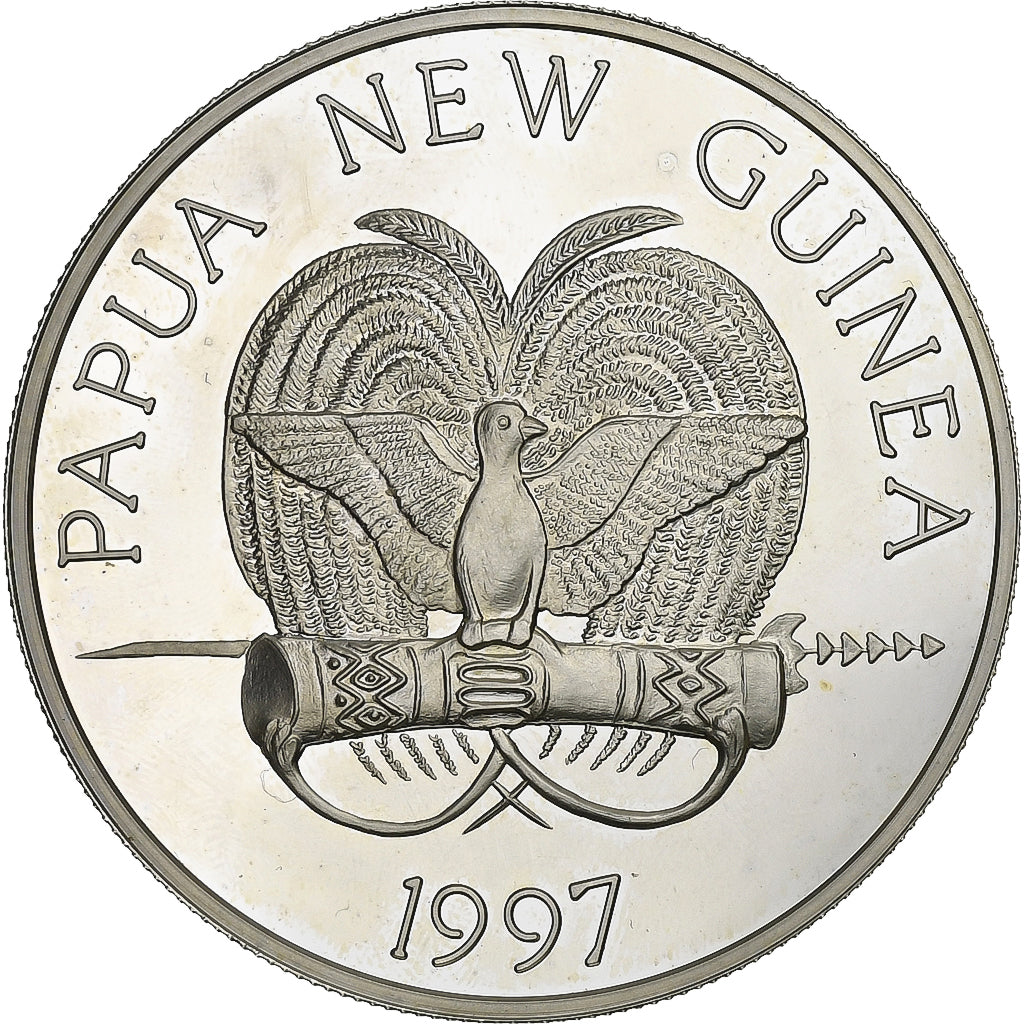 Papouasie-Nouvelle-Guinée, 5 Kina, 1997, Argent, SPL