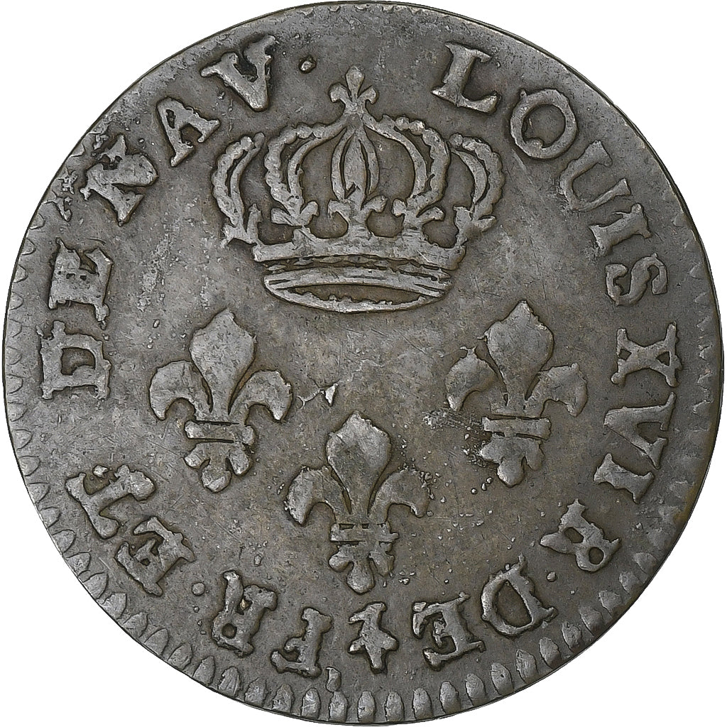 Guyane française, 2 Sous, 1789, Paris, Billon, TB, KM:1