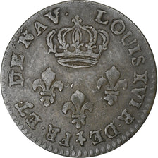 Guyane française, 2 Sous, 1789, Paris, Billon, TB, KM:1