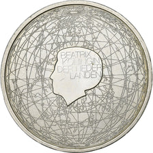Netherlands, Beatrix, 5 Euro, 2006, Utrecht, Silver, AU(55-58), KM:255