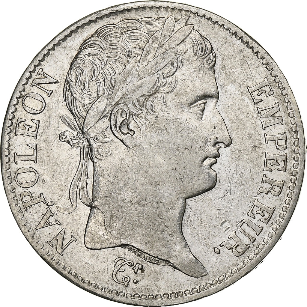 France, 5 Francs, Napoléon I, 1808, Paris, Silver, EF(40-45), KM:686.1