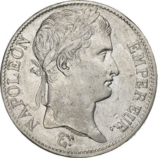France, 5 Francs, Napoléon I, 1808, Paris, Silver, EF(40-45), KM:686.1