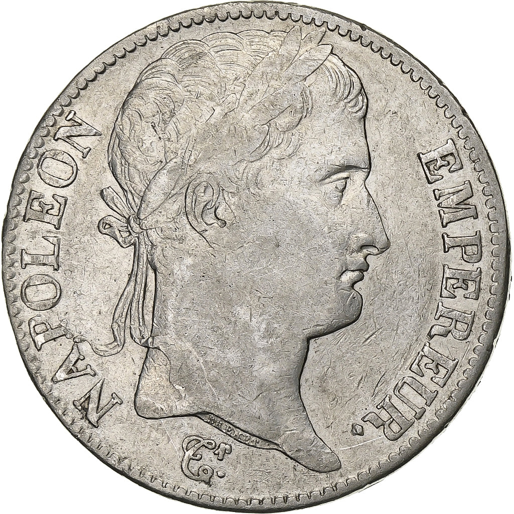 Frankreich, 5 Francs, Napoléon I, 1812, La Rochelle, Silber, S+, KM:694.6