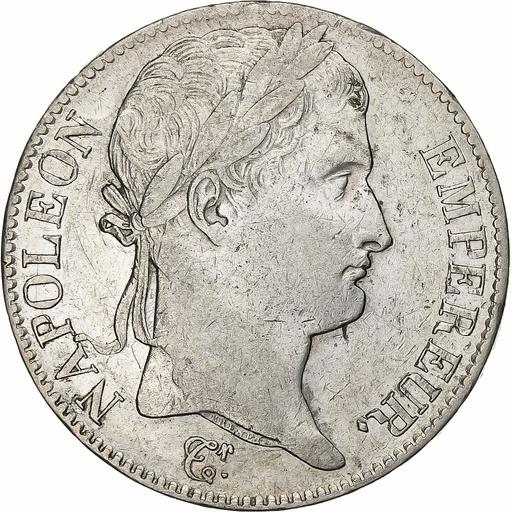 France, 5 Francs, Napoléon I, 1815, Rouen, Période des Cent-Jours, Silver, EF