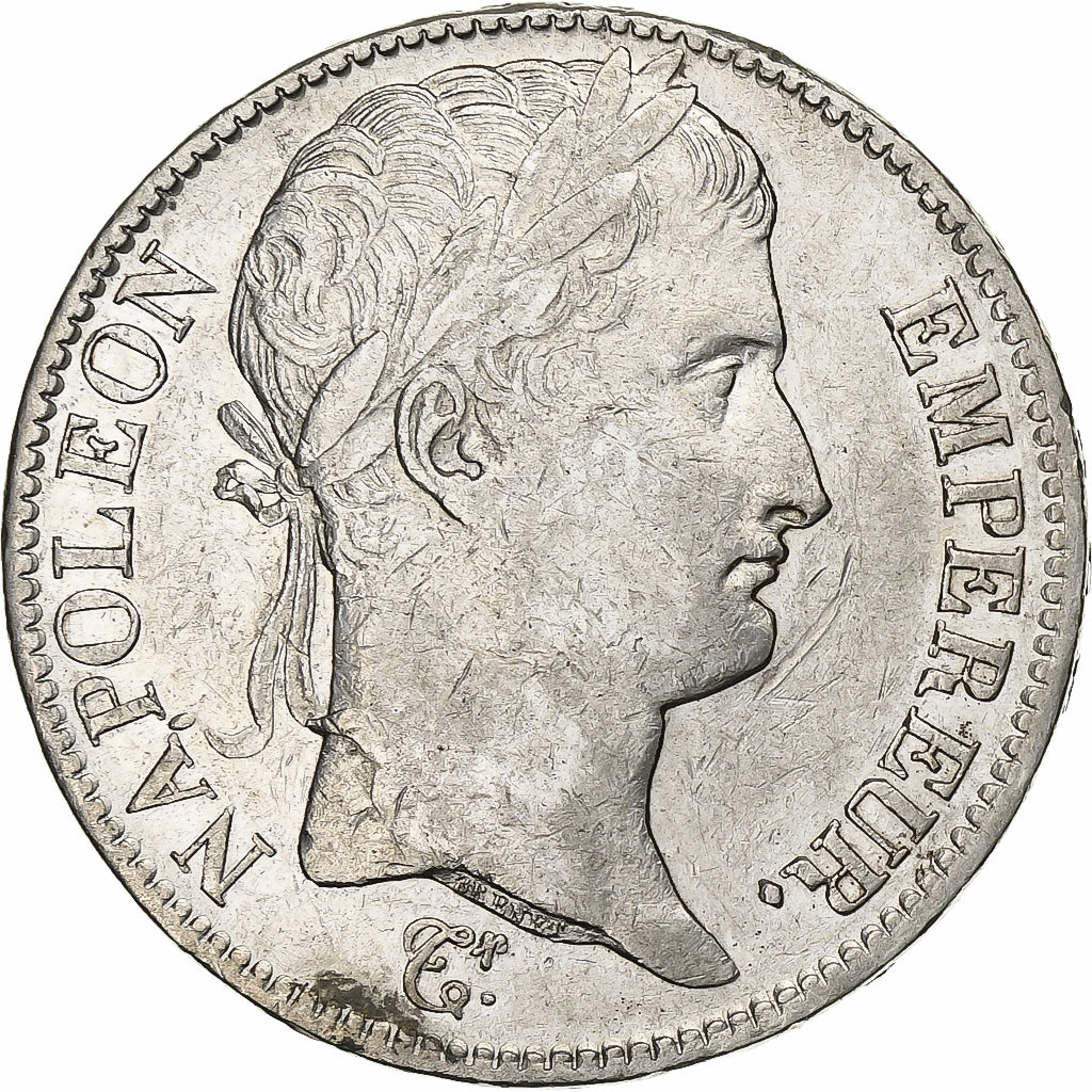 France, 5 Francs, Napoléon I, 1811, Lyon, Silver, EF(40-45), KM:694.5