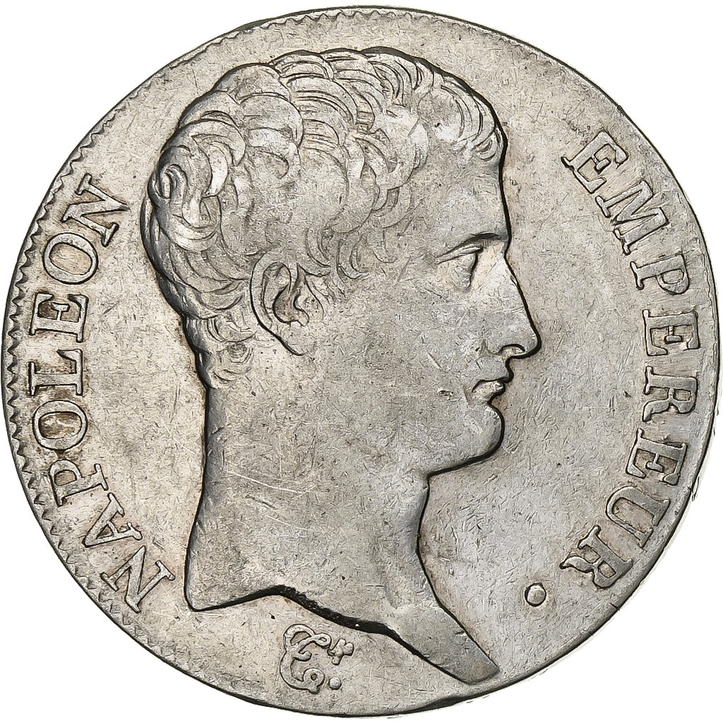 France, 5 Francs, Napoléon I, AN 14, Bayonne, Silver, VF(30-35), KM:662.9