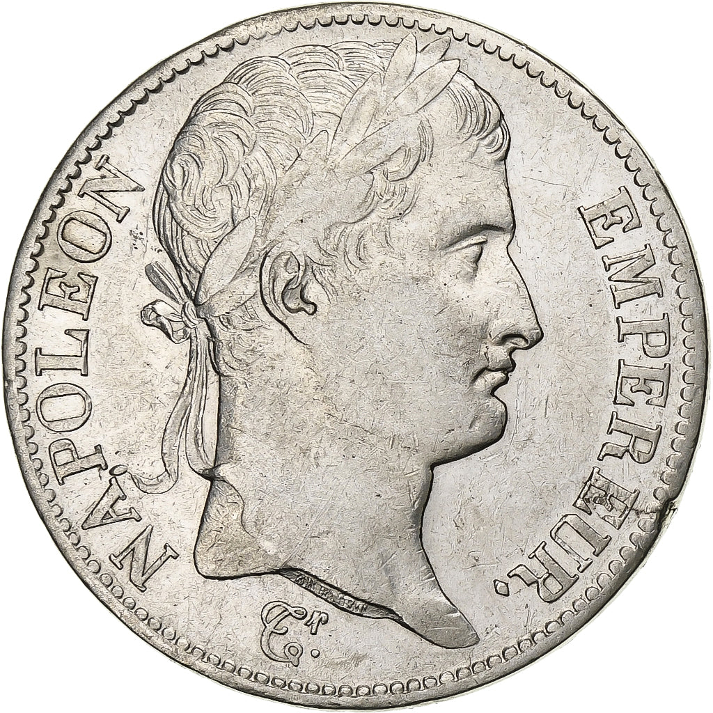 France, 5 Francs, Napoléon I, 1808, Paris, Silver, EF(40-45), KM:686.1