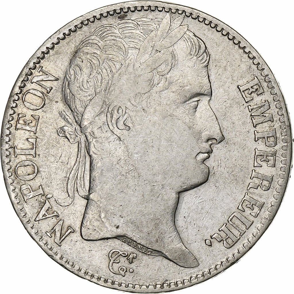 France, 5 Francs, Napoléon I, 1809, Lille, Argent, TTB, KM:694.16