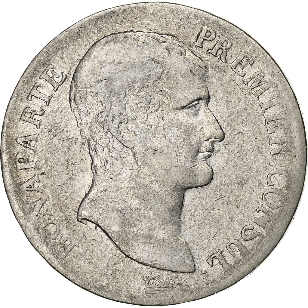 France, 5 Francs, An XI, Paris, Silver, F(12-15), KM:650.1