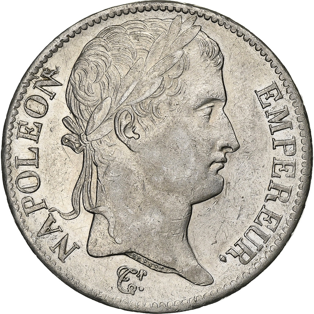 France, 5 Francs, Napoléon I, 1813, Paris, Silver, EF(40-45), KM:694.1