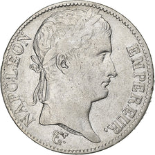 Frankreich, 5 Francs, Napoléon I, 1812, Perpignan, Silber, S+, KM:694.12