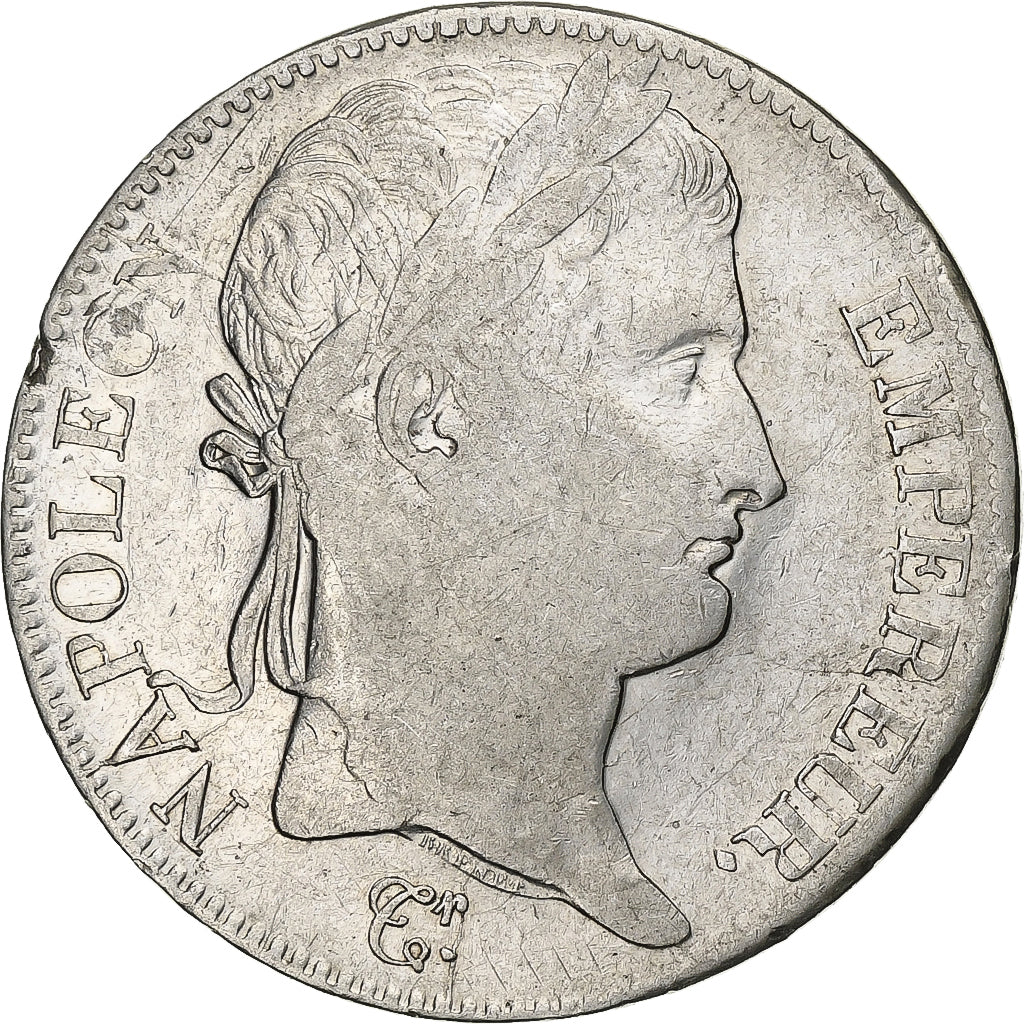 France, 5 Francs, Napoléon I, 1815, Limoges, Période des Cent Jours, Silver, VF