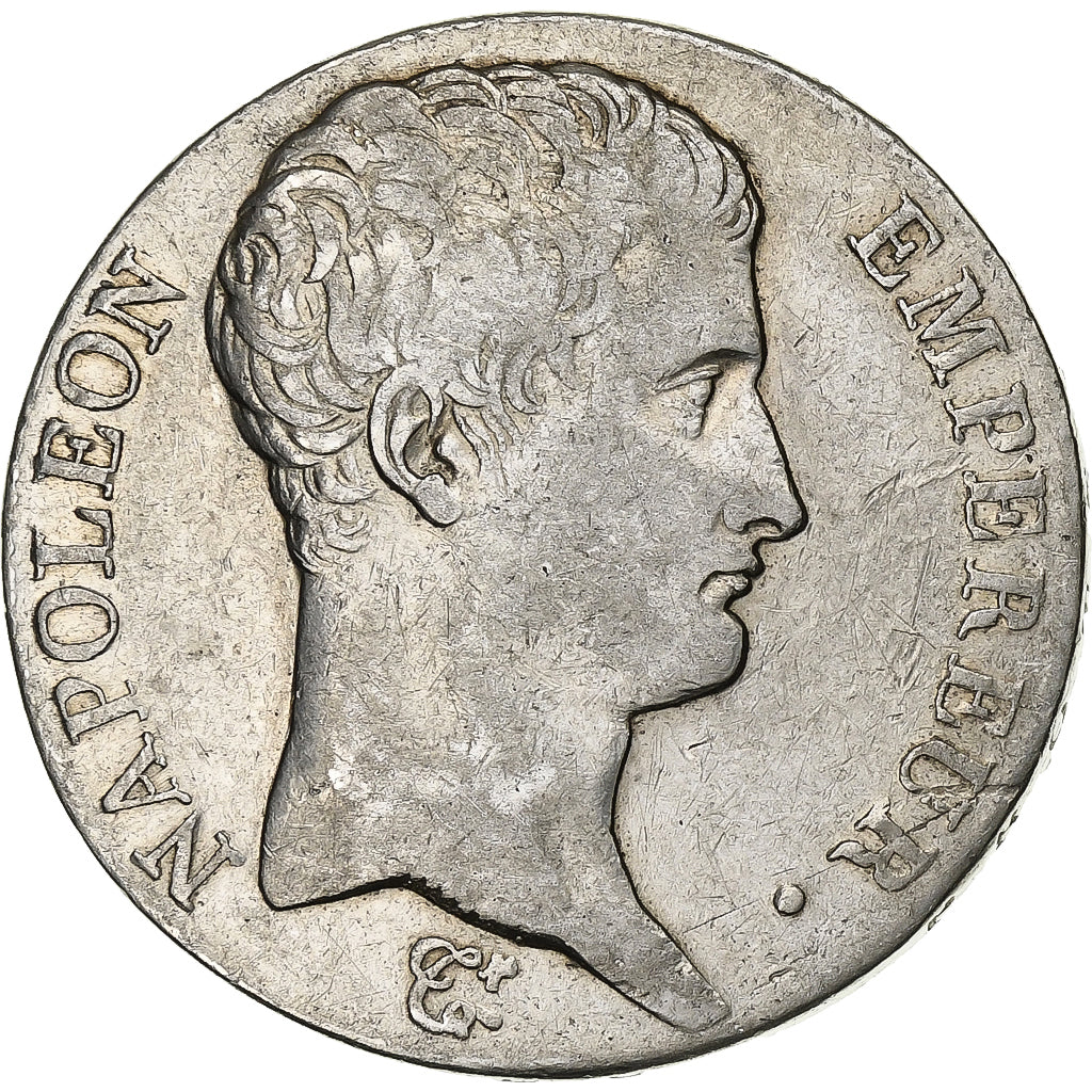 France, 5 Francs, Napoléon I, 1807, Bayonne, Silver, VF(30-35), KM:673.8