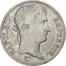 France, 5 Francs, Napoléon I, 1809, Lille, Silver, VF(30-35), KM:694.16