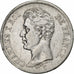 Francja, 5 Francs, Charles X, 1825, Perpignan, Srebro, EF(40-45), KM:720.11
