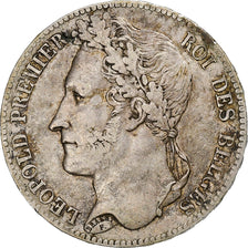 Belgium, Leopold I, 5 Francs, 5 Frank, 1847, Brussels, Silver, VF(30-35), KM:3.2