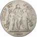 Francia, 5 Francs, Union et Force, AN 7, Bayonne, Plata, BC+, KM:639.6