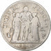 France, 5 Francs, Union et Force, AN 8, Paris, Silver, VF(20-25), KM:639.1