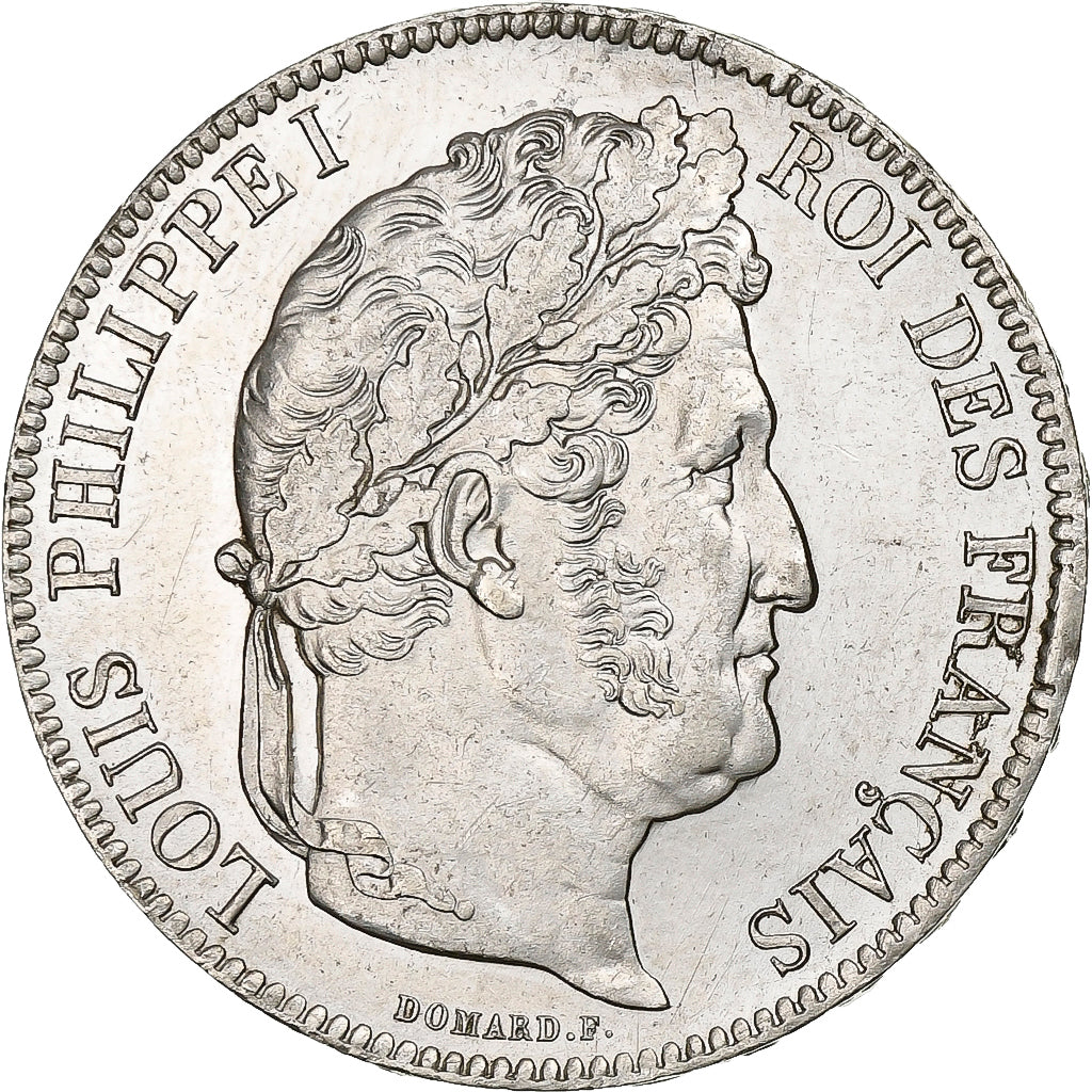 France, 5 Francs, Louis-Philippe, 1840, Rouen, Silver, AU(50-53), KM:749.2