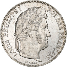 France, 5 Francs, Louis-Philippe, 1843, Bordeaux, Silver, EF(40-45), KM:749.7