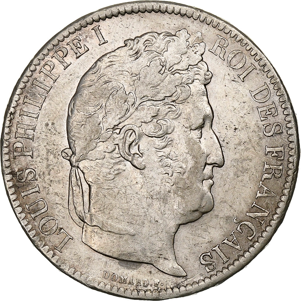 Francia, 5 Francs, Louis-Philippe, 1831, La Rochelle, Argento, BB, KM:745.5