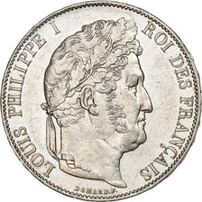 France, 5 Francs, Louis-Philippe, 1847, Paris, Silver, AU(50-53), KM:749.1