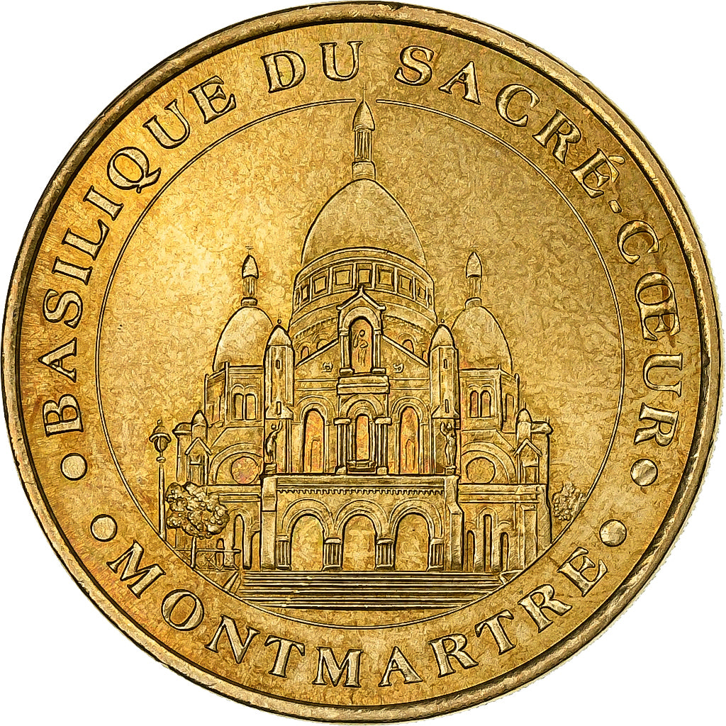 França, medalha, Basilique du Sacré Coeur de Montmartre, 2001, MDP