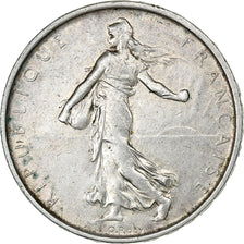 Francia, 5 Francs, Semeuse, 1964, Paris, Plata, MBC, KM:926