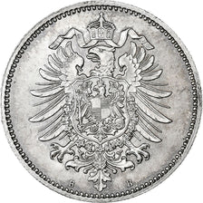 German Empire, Wilhelm I, Mark, 1875, Hanovre, Silver, AU(55-58), KM:7