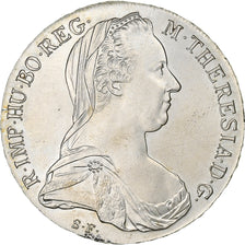 Austria, Maria Theresa, Thaler, 1780, Vienna, Restrike, Silver, MS(60-62)