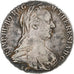Austria, Maria Theresa, Thaler, 1780, Vienna, Restrike, Silver, VF(30-35)