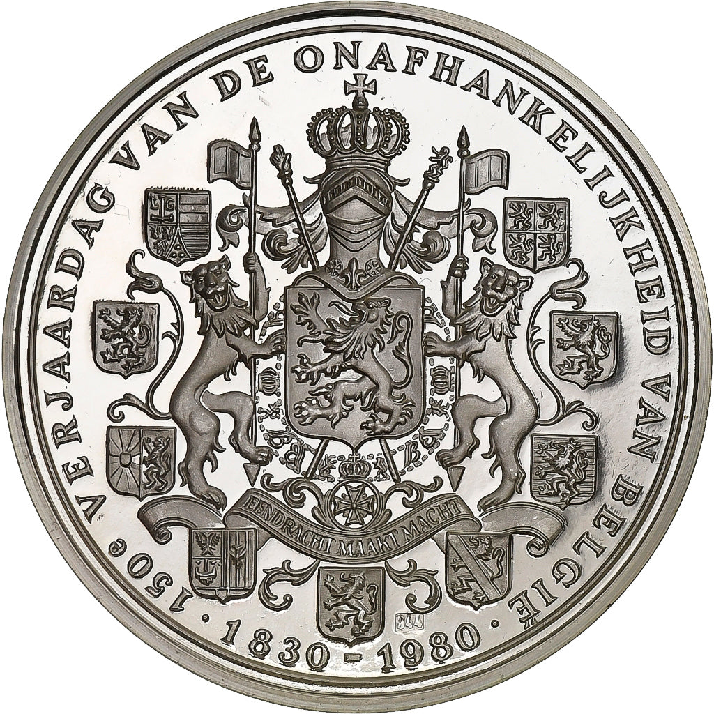 België, Medaille, 150e Verjaardag van de Onafhankelijkheid van belgie, 1980