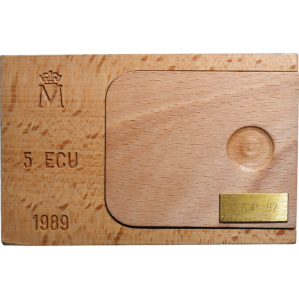 Spanien, Juan Carlos I, 5 Ecu, 1989, Madrid, Silber, UNZ+, KM:M24