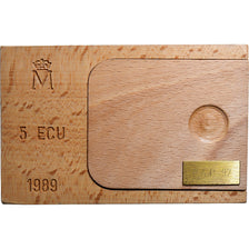 Spanien, Juan Carlos I, 5 Ecu, 1989, Madrid, Silber, UNZ+, KM:M24