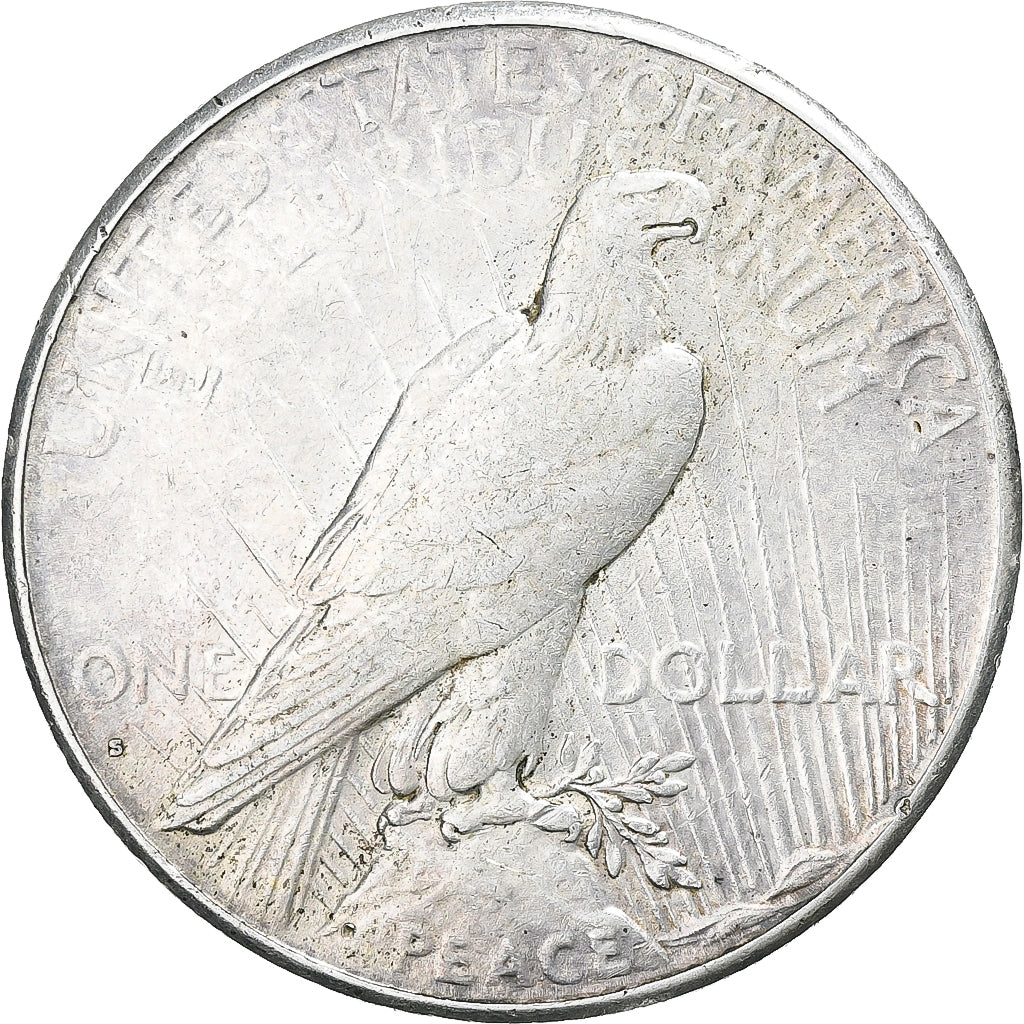 Vereinigte Staaten, Dollar, Peace Dollar, U.S. Mint, Silber, S+, KM:150