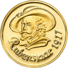 Belgique, Médaille, 1977, Bruxelles, Or, SPL+, Medaille 400 ans de PETER PAUL