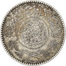 Arabia Saudita, UNITED KINGDOMS, Riyal, 1935/AH1354, Mecca, Argento, BB, KM:18