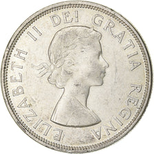 Canada, Elizabeth II, Dollar, 1964, Ottawa, Silver, EF(40-45), KM:58
