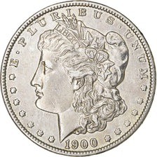 USA, Dollar, Morgan Dollar, 1900, New Orleans, Srebro, AU(50-53), KM:110