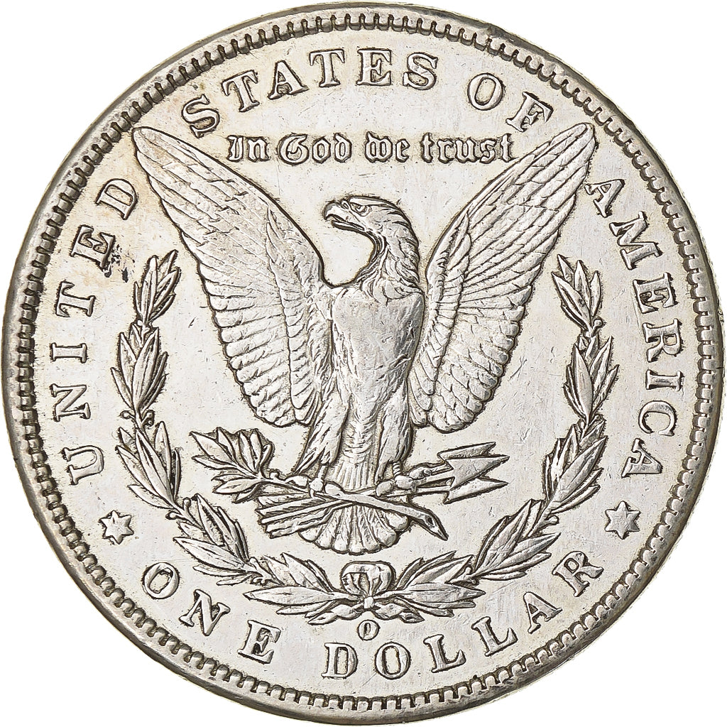 USA, Dollar, Morgan Dollar, 1900, New Orleans, Srebro, AU(50-53), KM:110