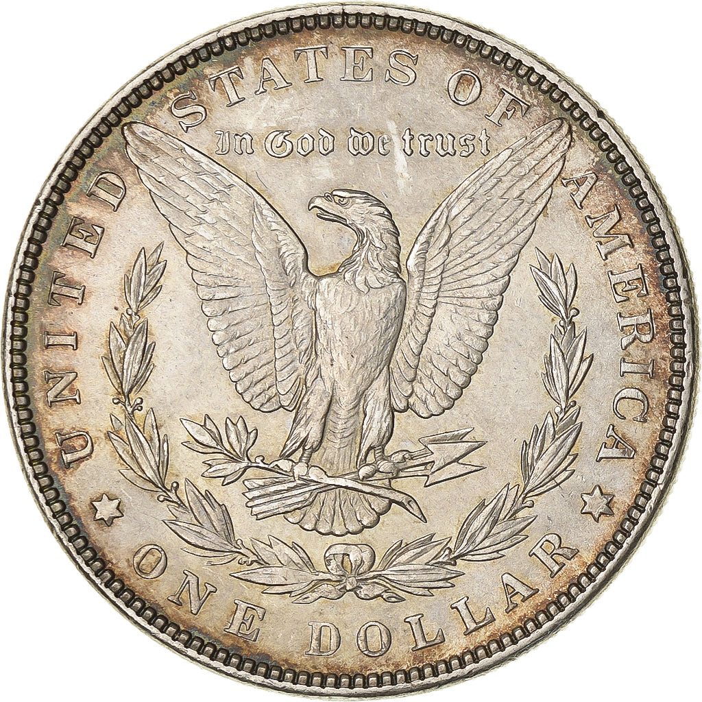 United States, Dollar, Morgan Dollar, 1887, Philadelphia, Silver, AU(55-58)