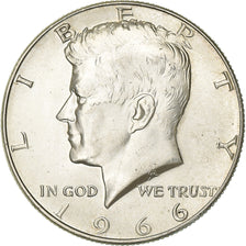 United States, Half Dollar, Kennedy Half Dollar, 1966, Philadelphia, Silver