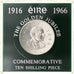 Irlande, 10 Shilling, 1966, Argent, SPL, KM:18